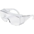 Mcr Safety Protective Eyewear, Single Lens, Uncoated, Clear MCS9800